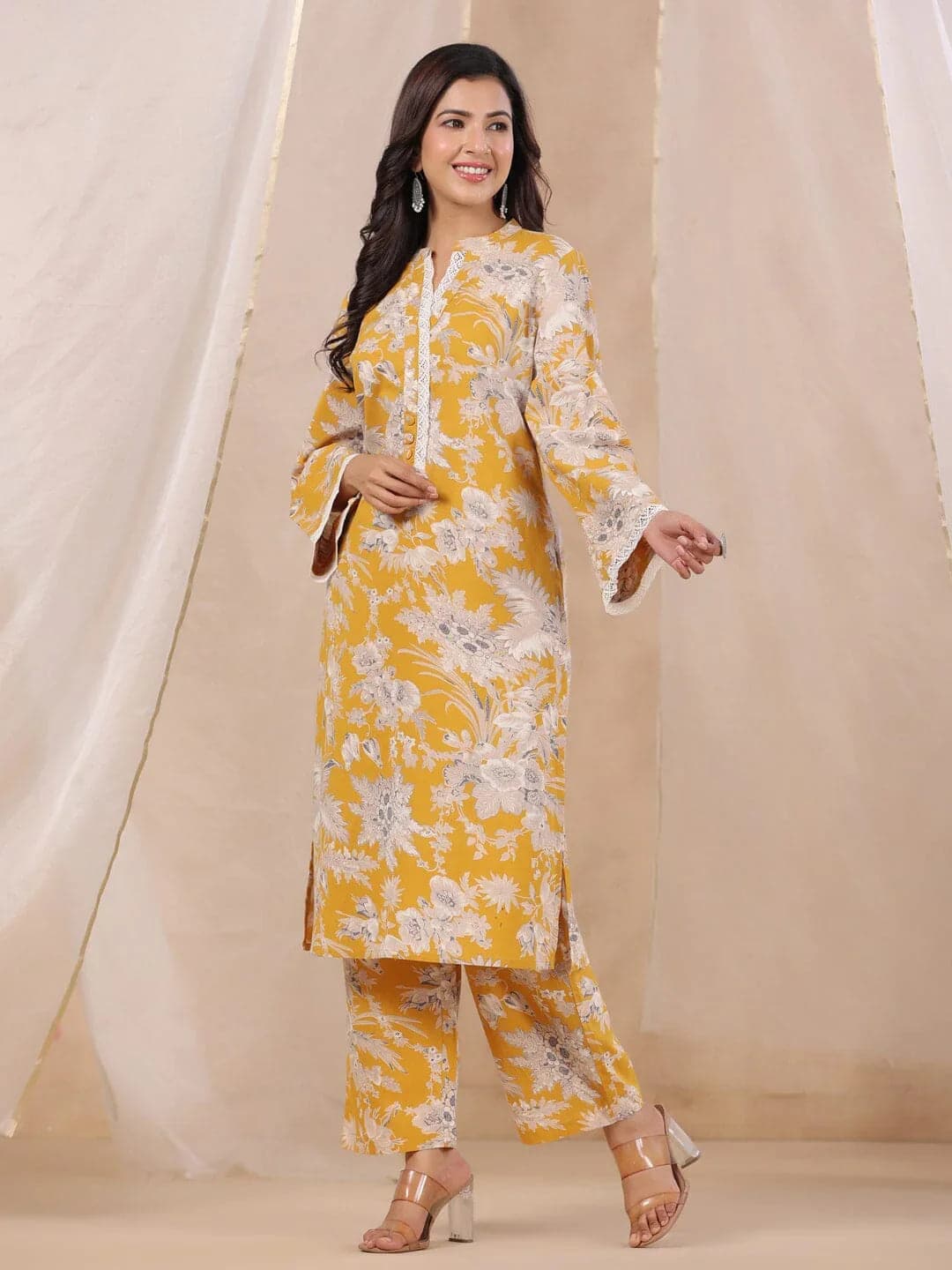 Gomachi Women's Pure Cotton Kurta With Pajama
